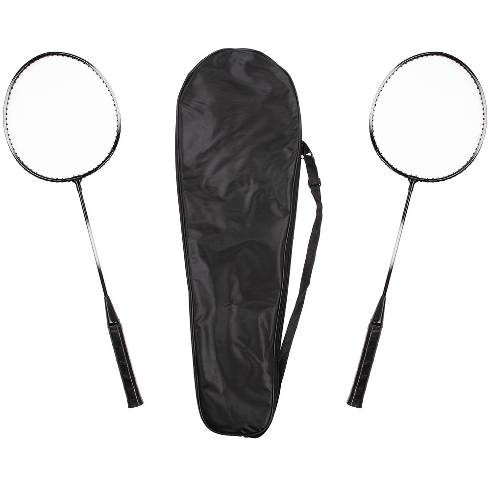 Набор для игры в бадминтон Gloucester, черно-серый — изображение 6