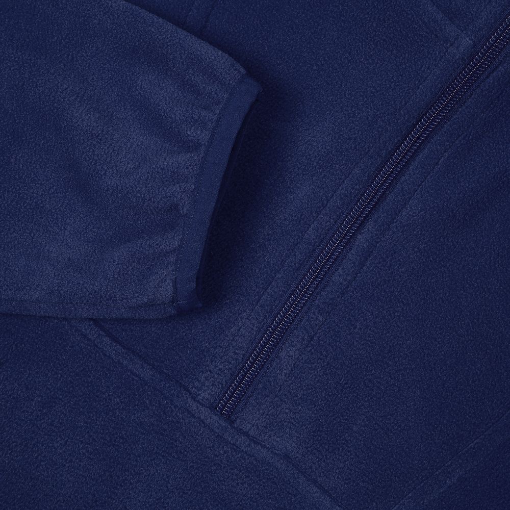 Анорак флисовый унисекс Fliska, темно-синий — изображение 5