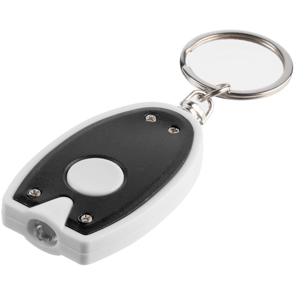 Брелок-фонарик Vivid, ver.2, черный с белым — изображение 4