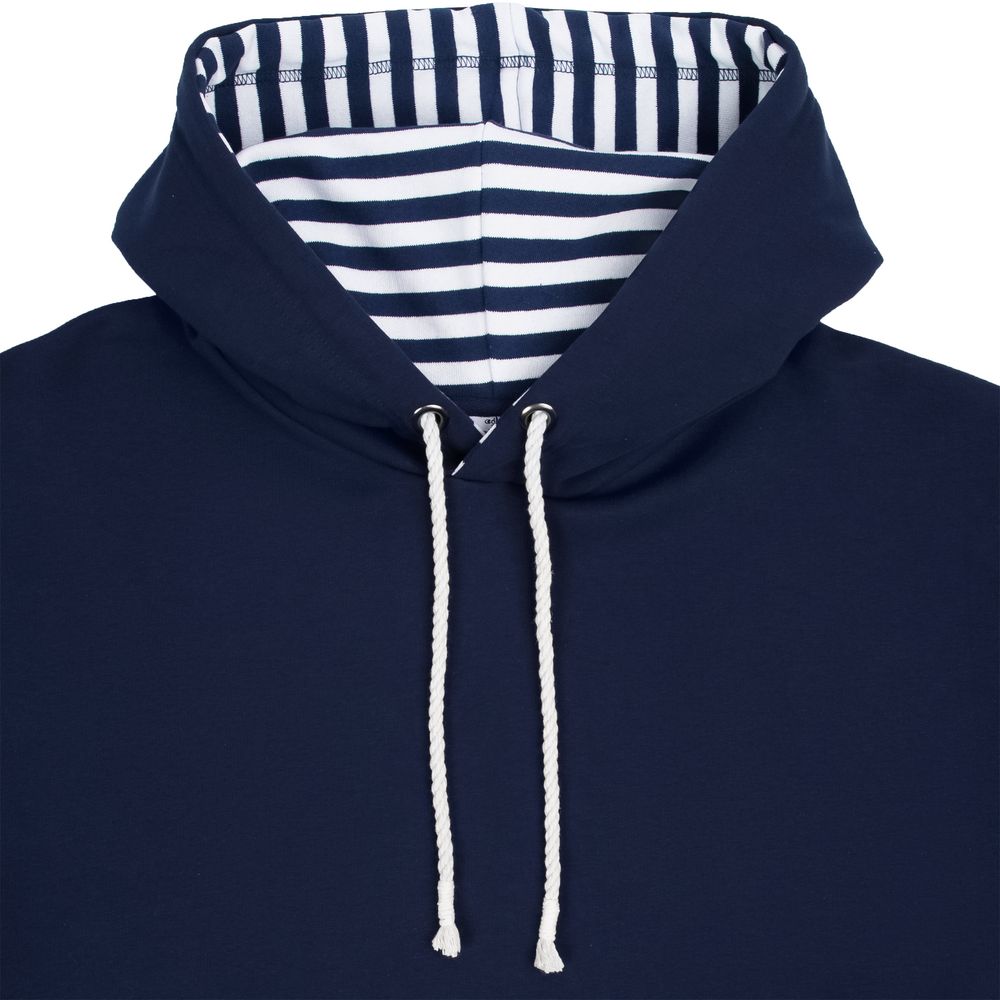 Худи унисекс оверсайз Seamark, темно-синее — изображение 6