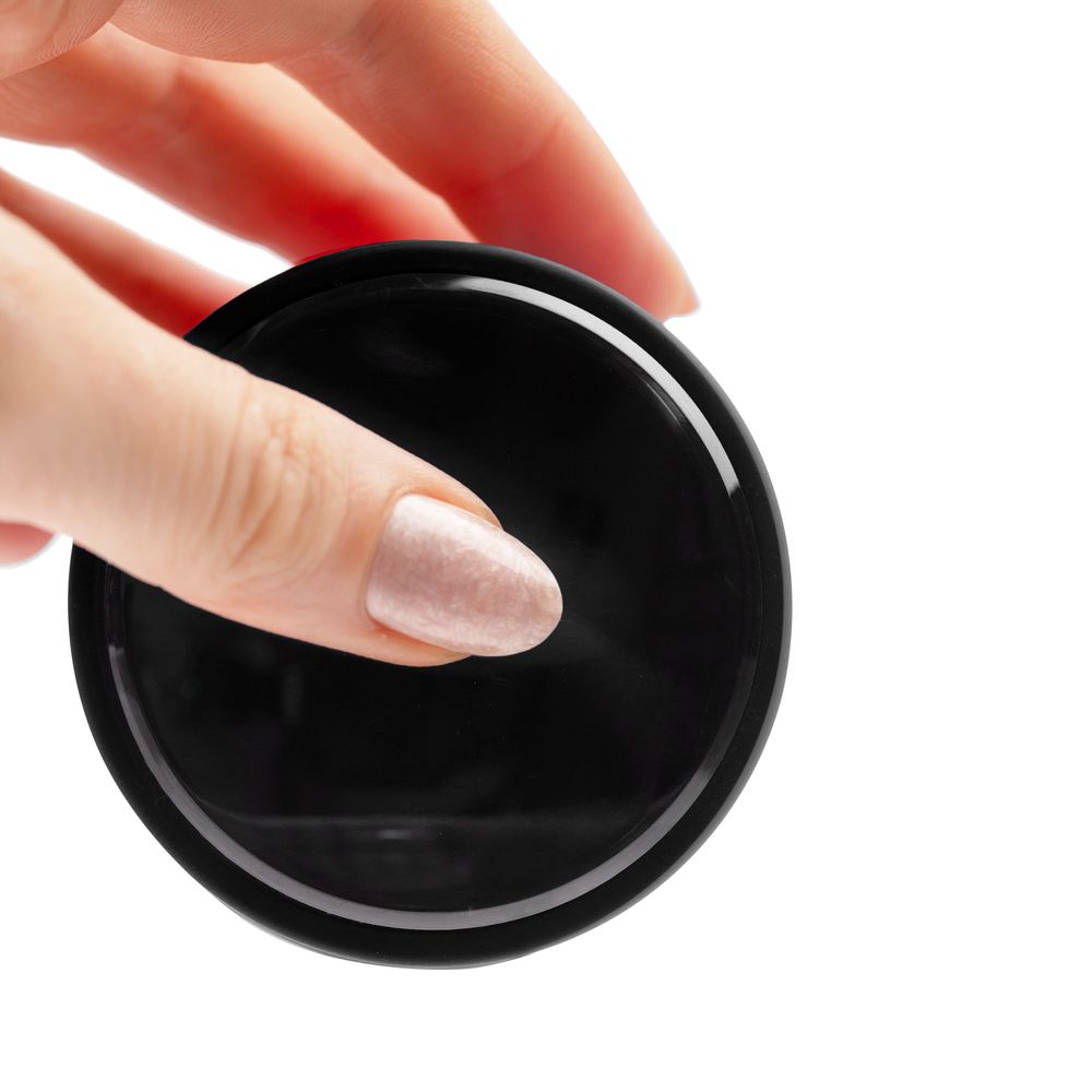 Смарт-бутылка с заменяемой батарейкой Long Therm Soft Touch, черная — изображение 9