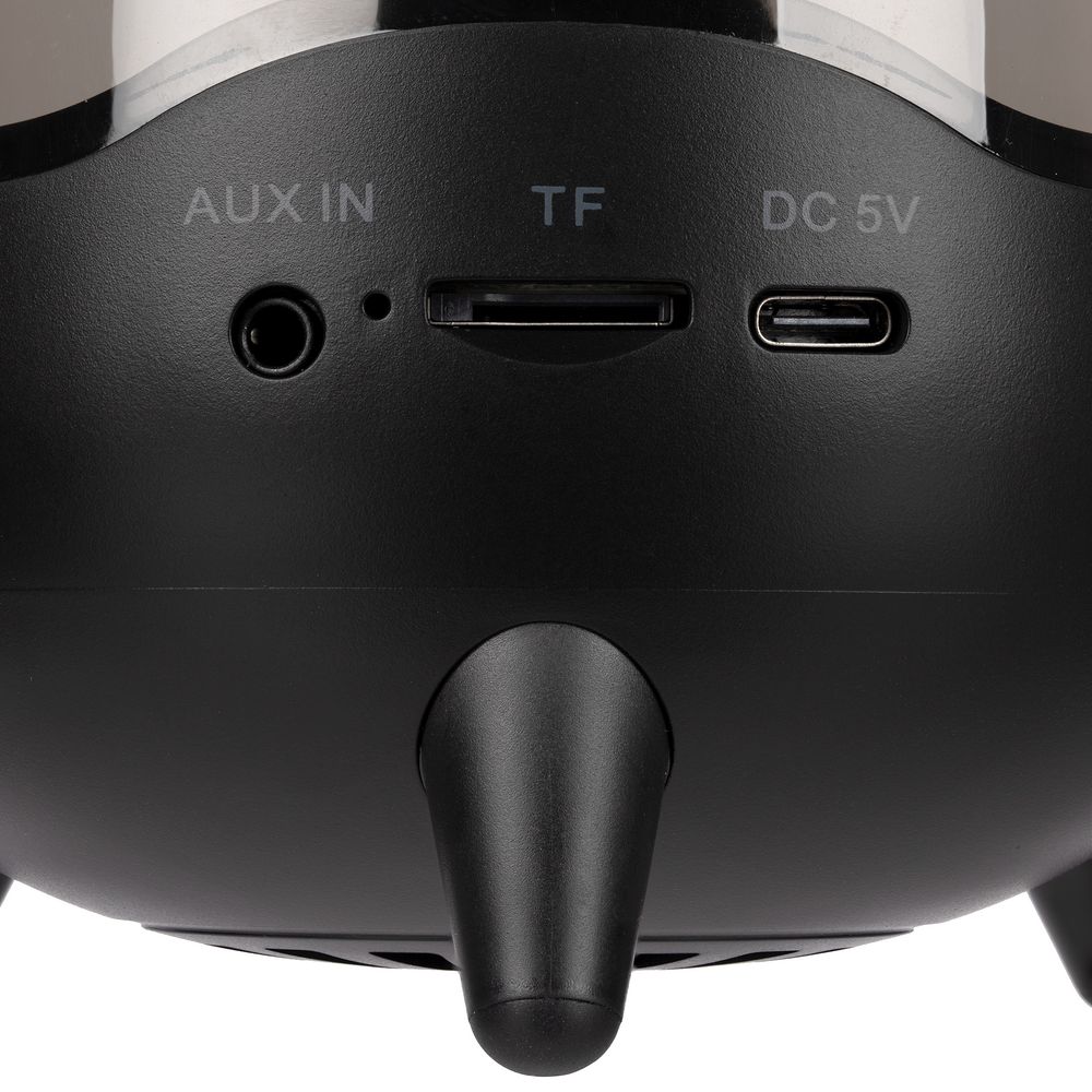 Беспроводная колонка с подсветкой soundFlicker, черная — изображение 6