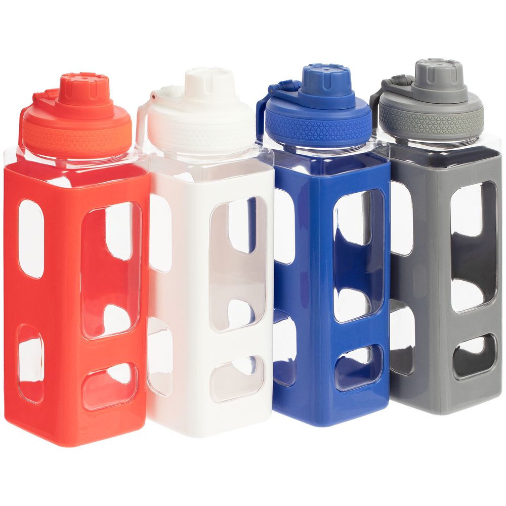Бутылка для воды Square Fair, синяя — изображение 8