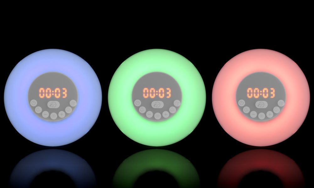 Лампа-колонка со световым будильником dreamTime, ver.2, белая — изображение 12