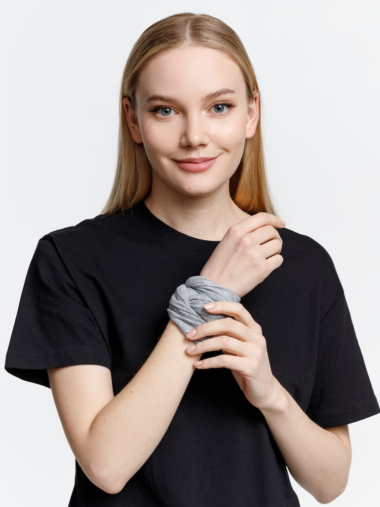 Многофункциональная бандана Dekko, серый меланж — изображение 12