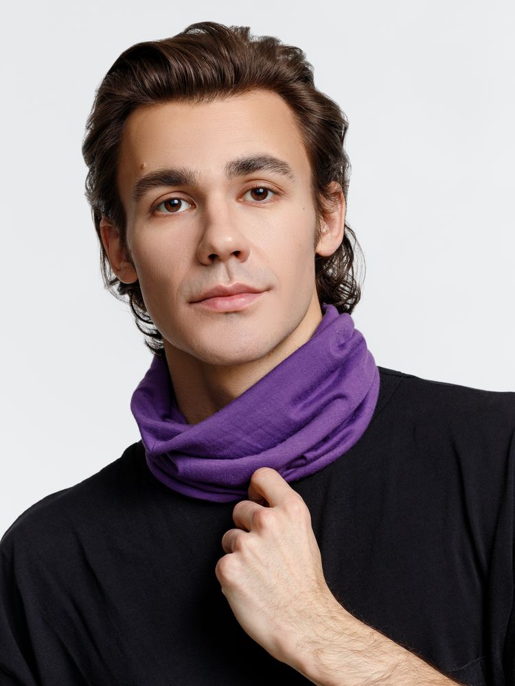 Многофункциональная бандана Dekko, фиолетовая — изображение 6