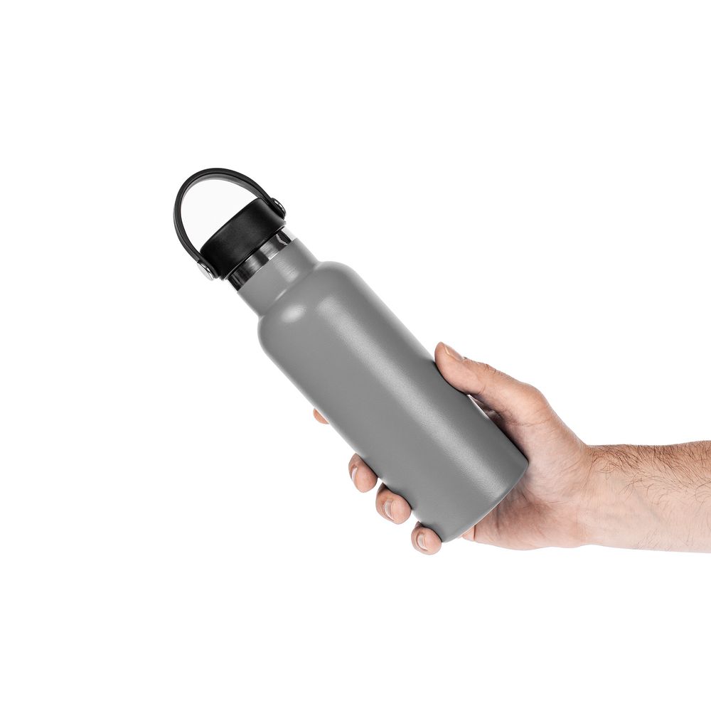 Термобутылка Bidon, серая — изображение 7