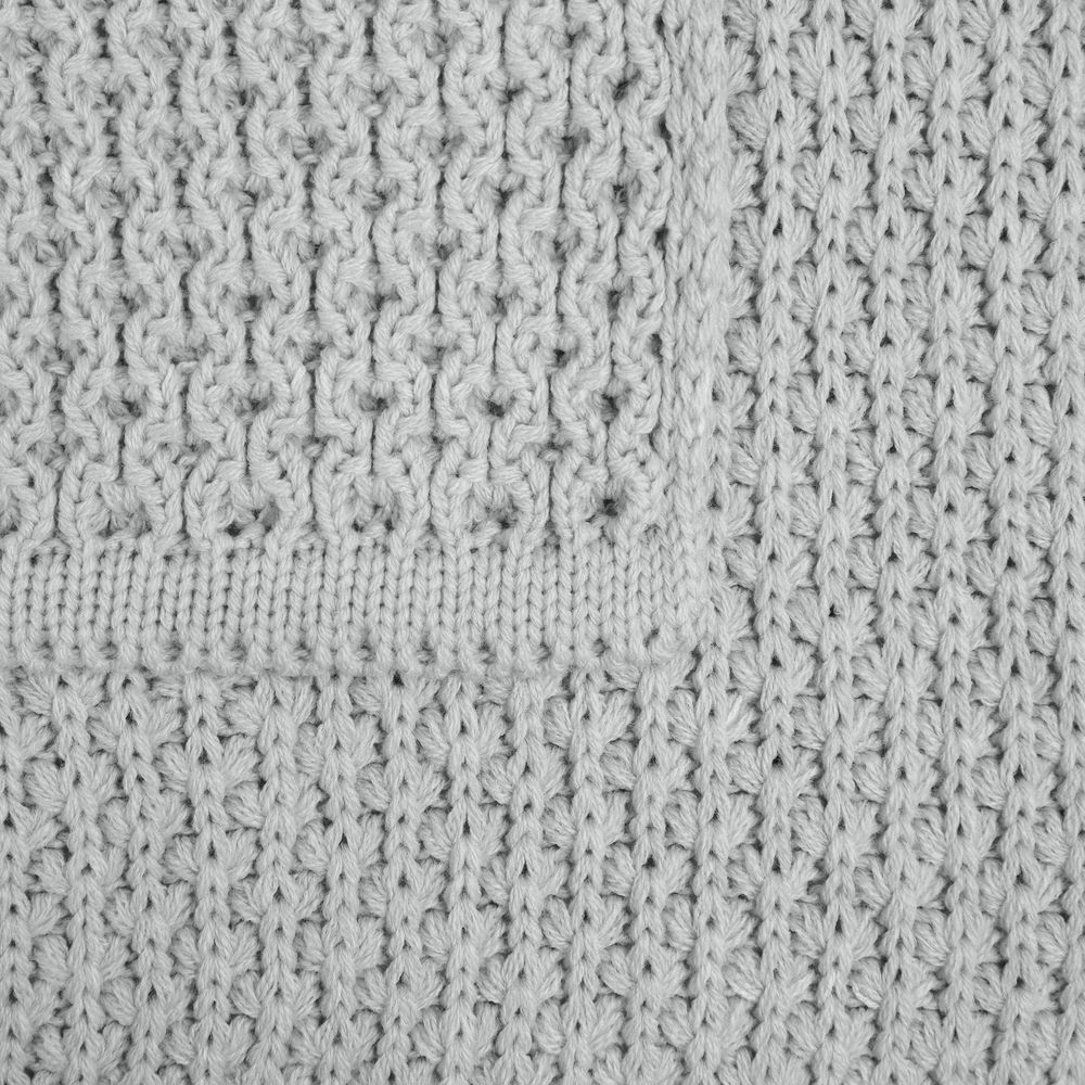 Плед Serenita, светло-серый — изображение 4