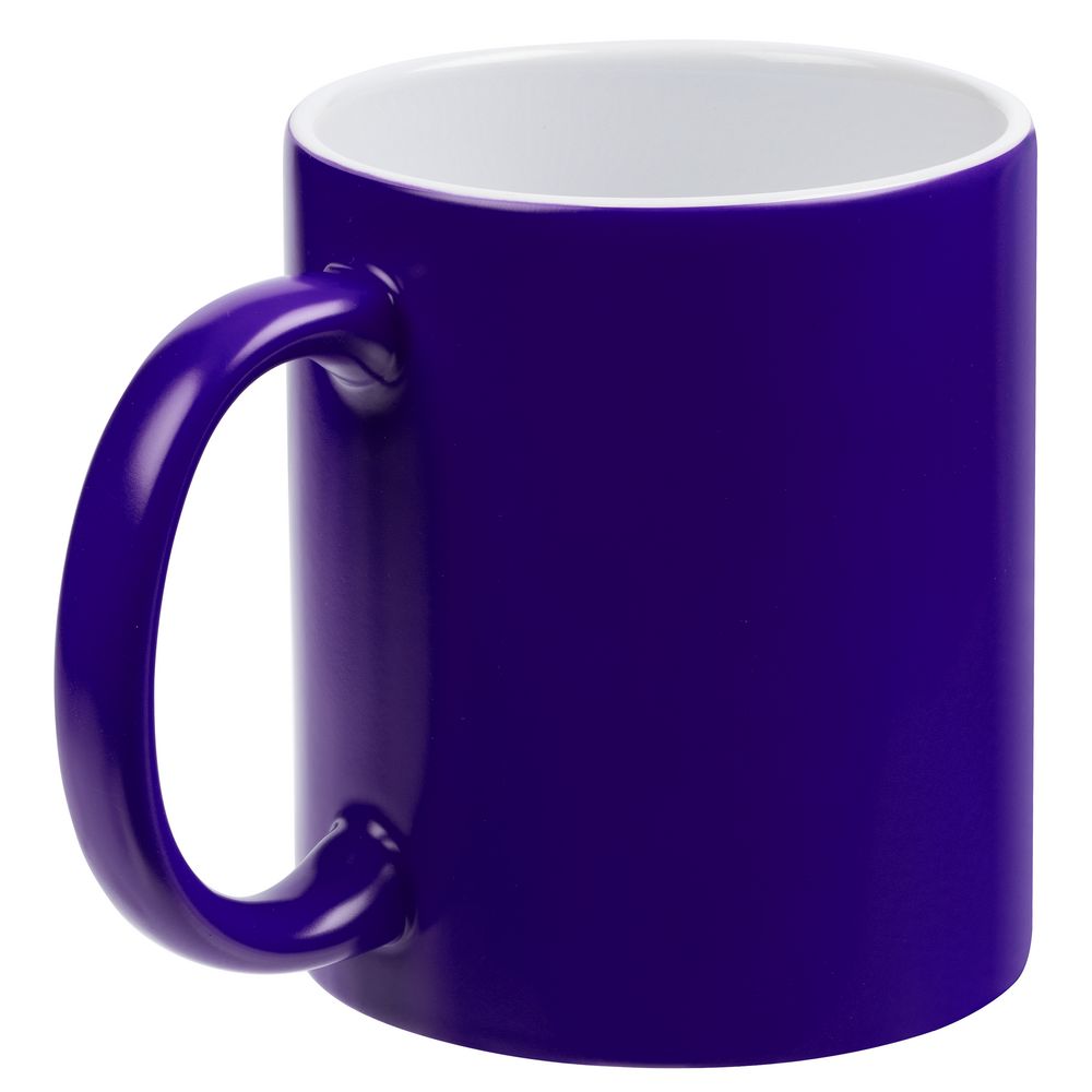 Кружка «Хамелеон», глянцевая, синяя — изображение 3