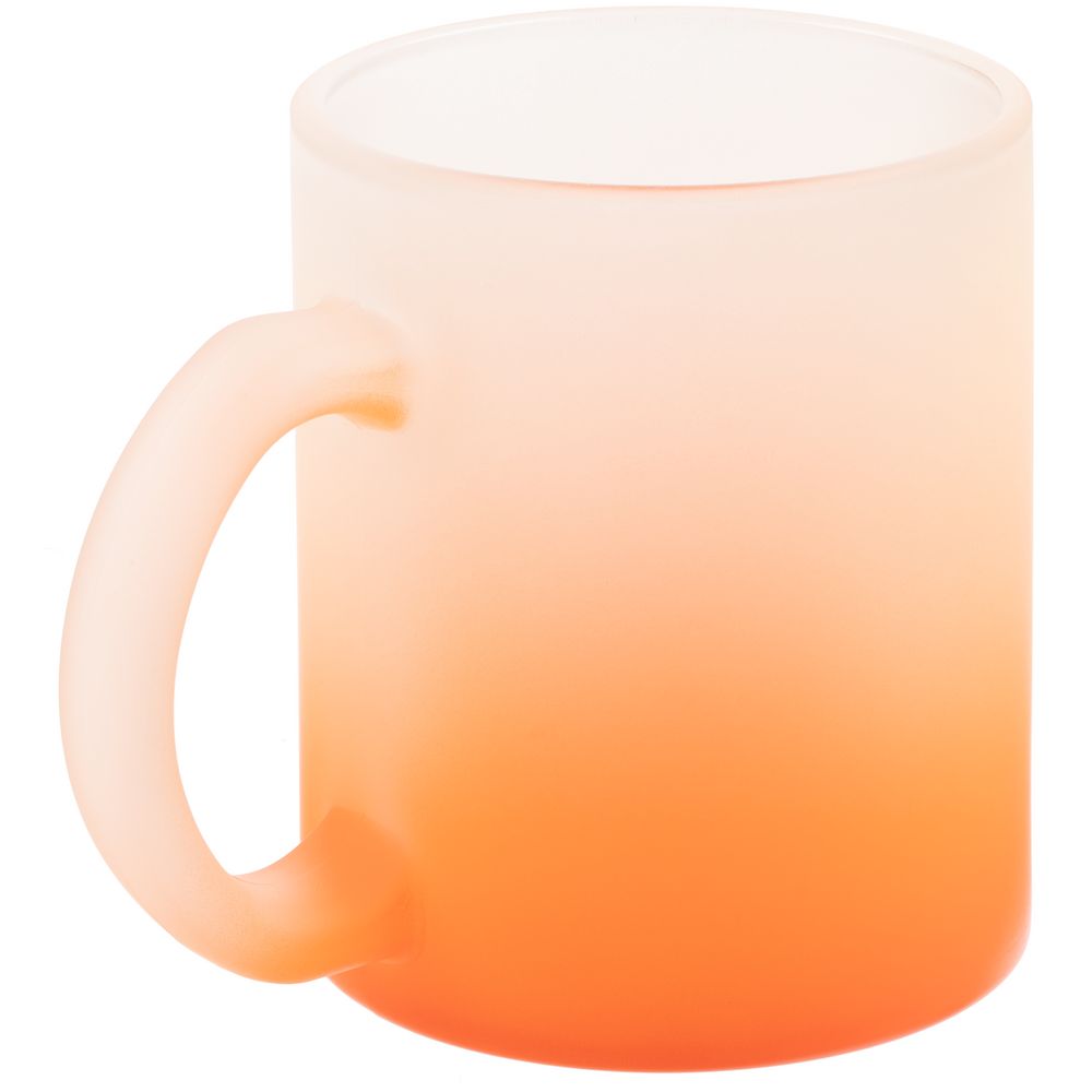 Кружка Grade Fade для сублимационной печати, матовая, оранжевая — изображение 3