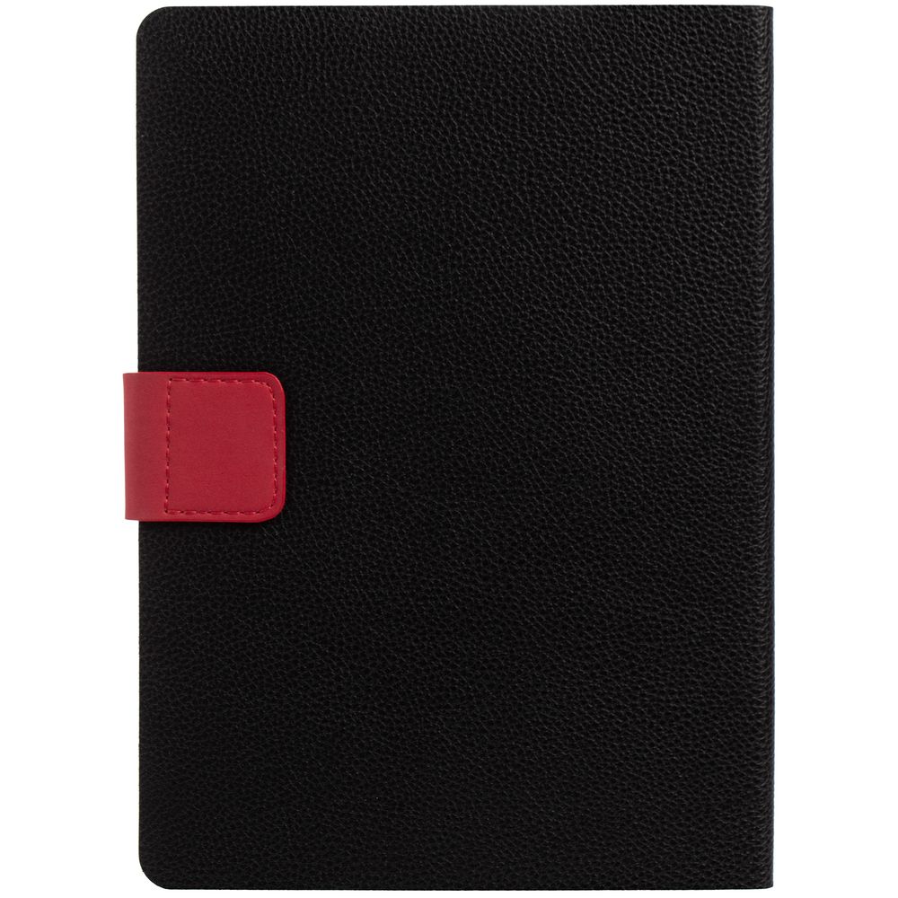 Ежедневник Boom, недатированный, черный с красным — изображение 4