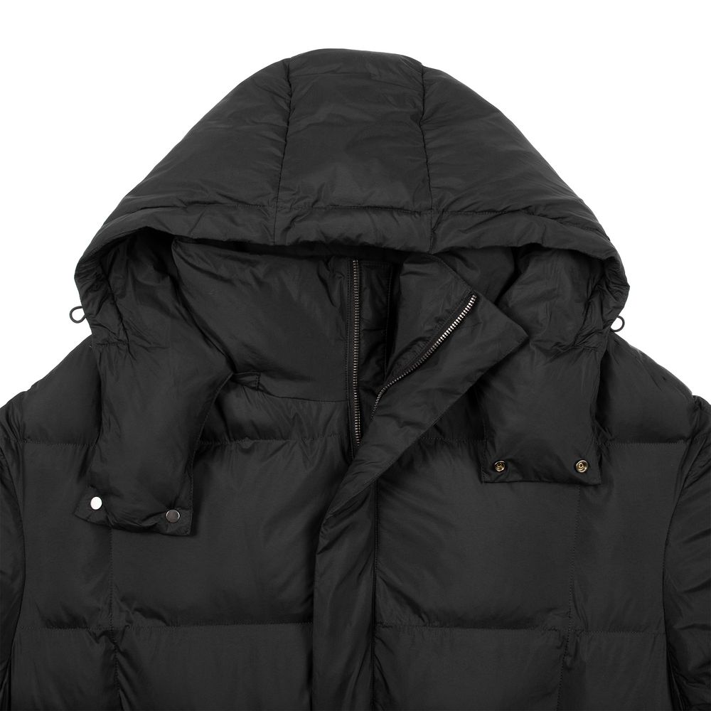 Пуховик унисекс Kapsula, черный — изображение 5