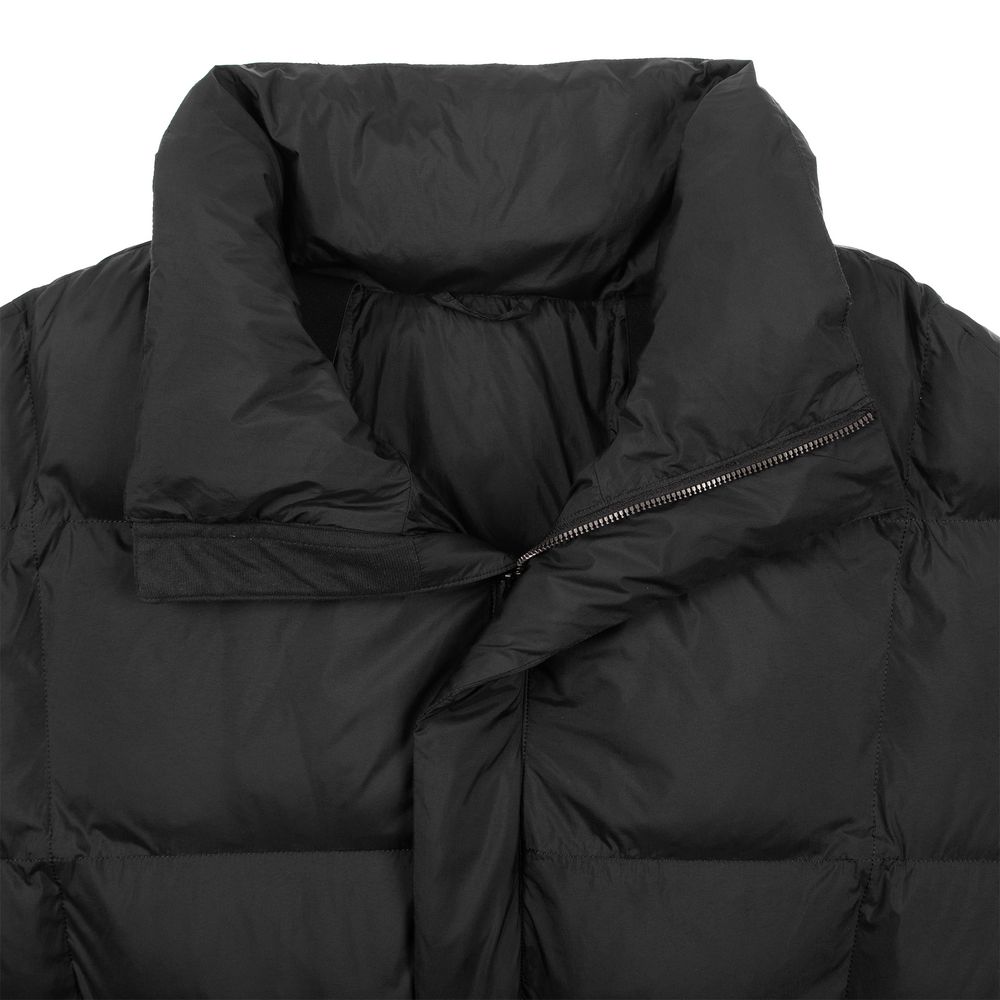 Пуховик унисекс Kapsula, черный — изображение 7