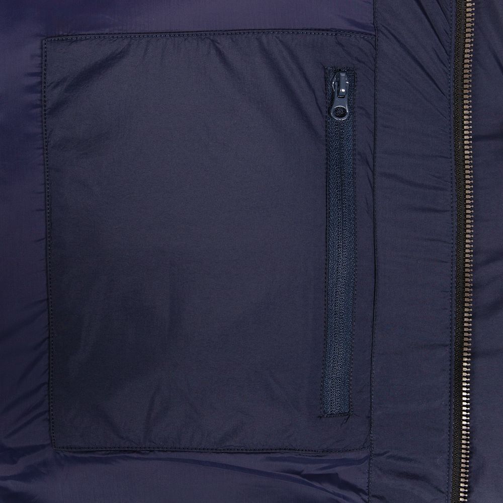 Пуховик унисекс Kapsula, темно-синий — изображение 11