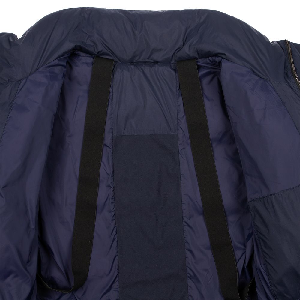 Пуховик унисекс Kapsula, темно-синий — изображение 8