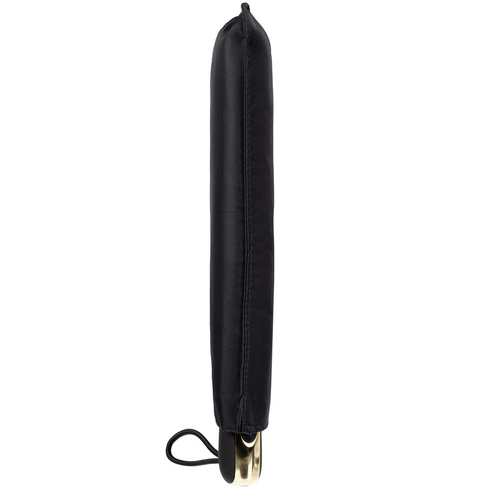 Зонт складной Nicety, черный — изображение 5