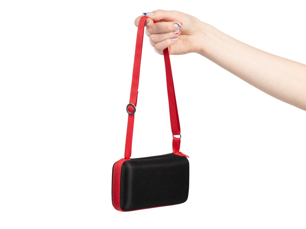 Зонт складной Color Action, в кейсе, красный — изображение 4