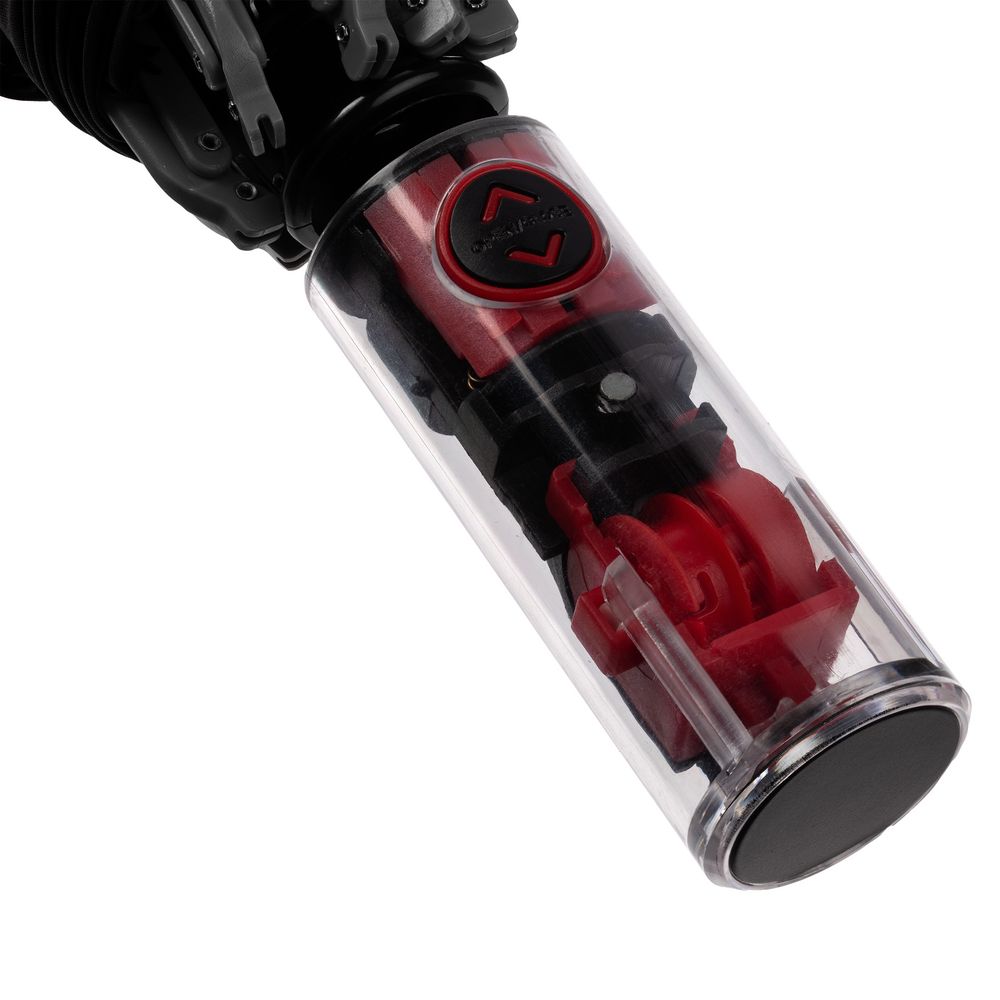 Зонт наоборот складной Futurum, черный — изображение 8