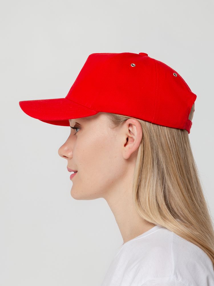 Бейсболка Standard, красная — изображение 9
