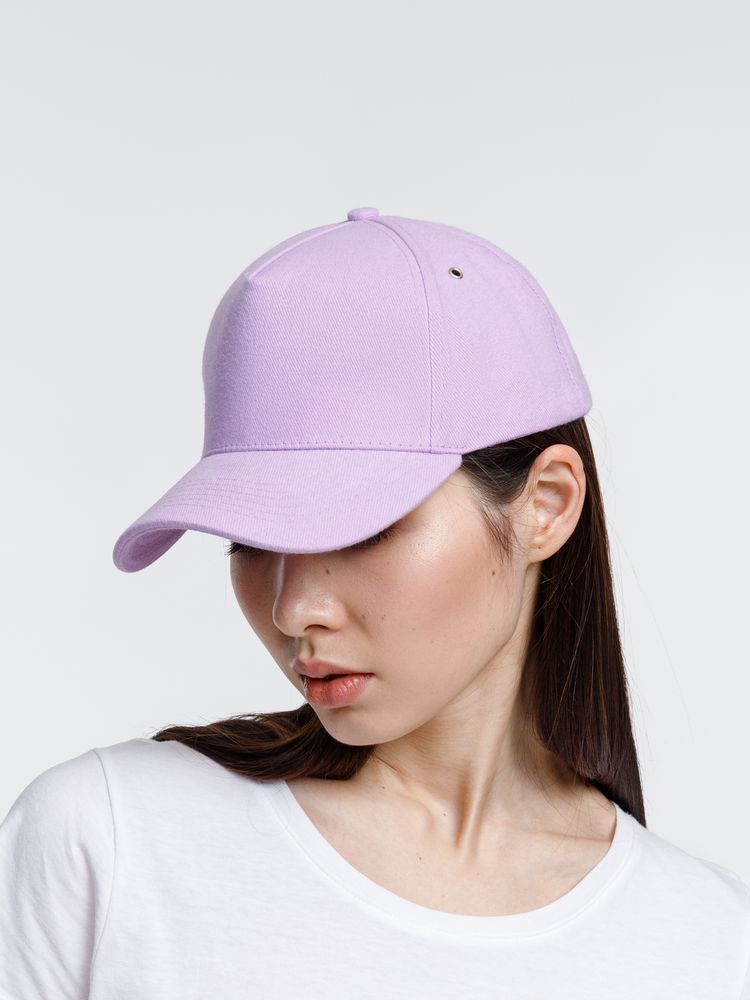 Бейсболка Standard, сиреневая — изображение 6