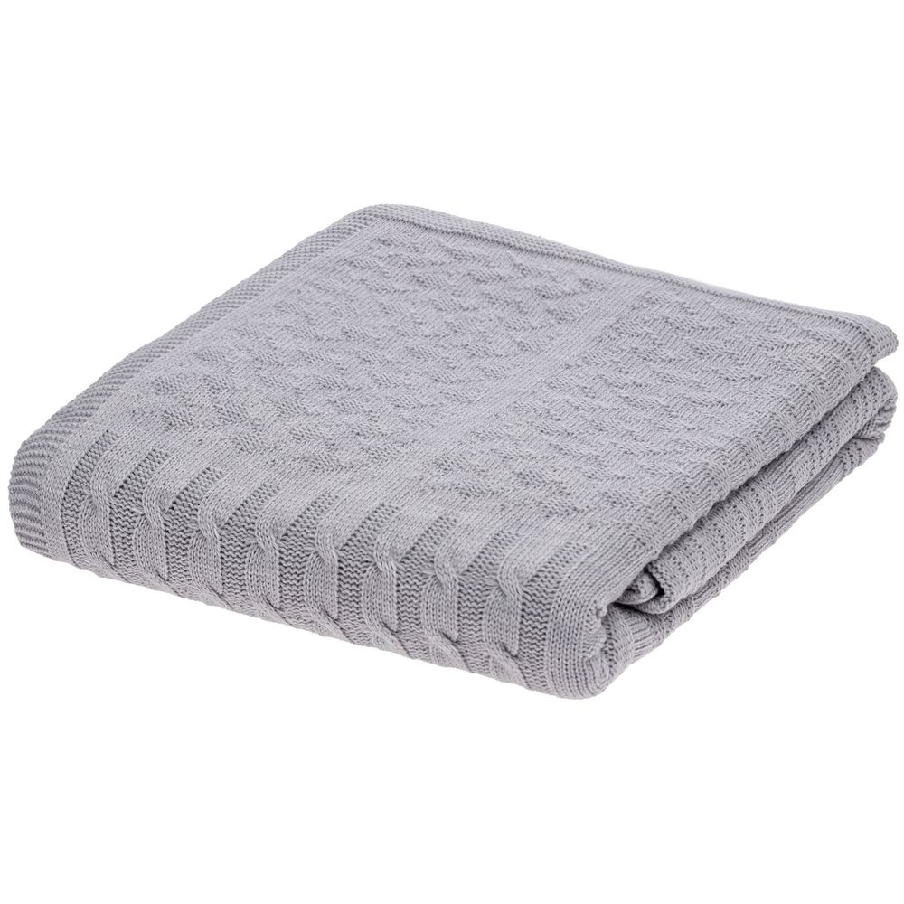 Плед Snippet, светло-серый меланж — изображение 6