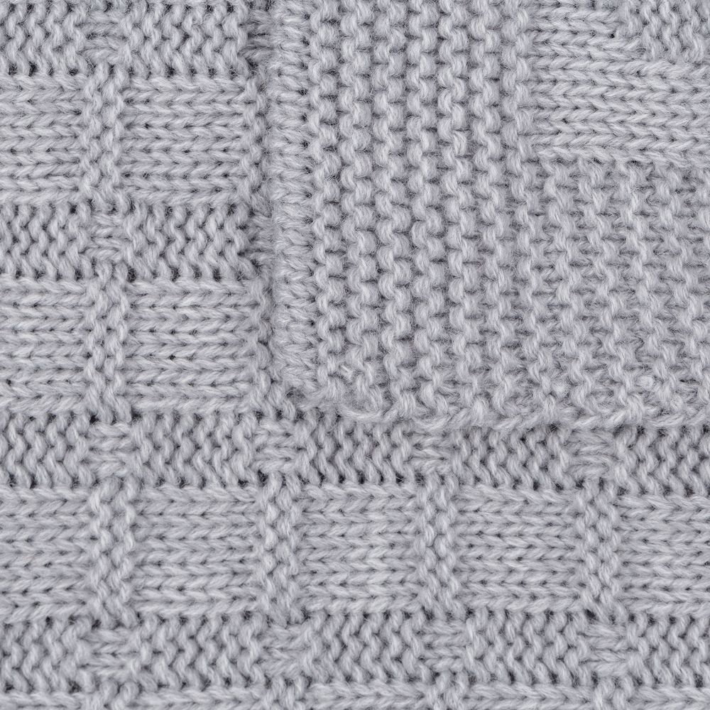 Плед Snippet, светло-серый меланж — изображение 5