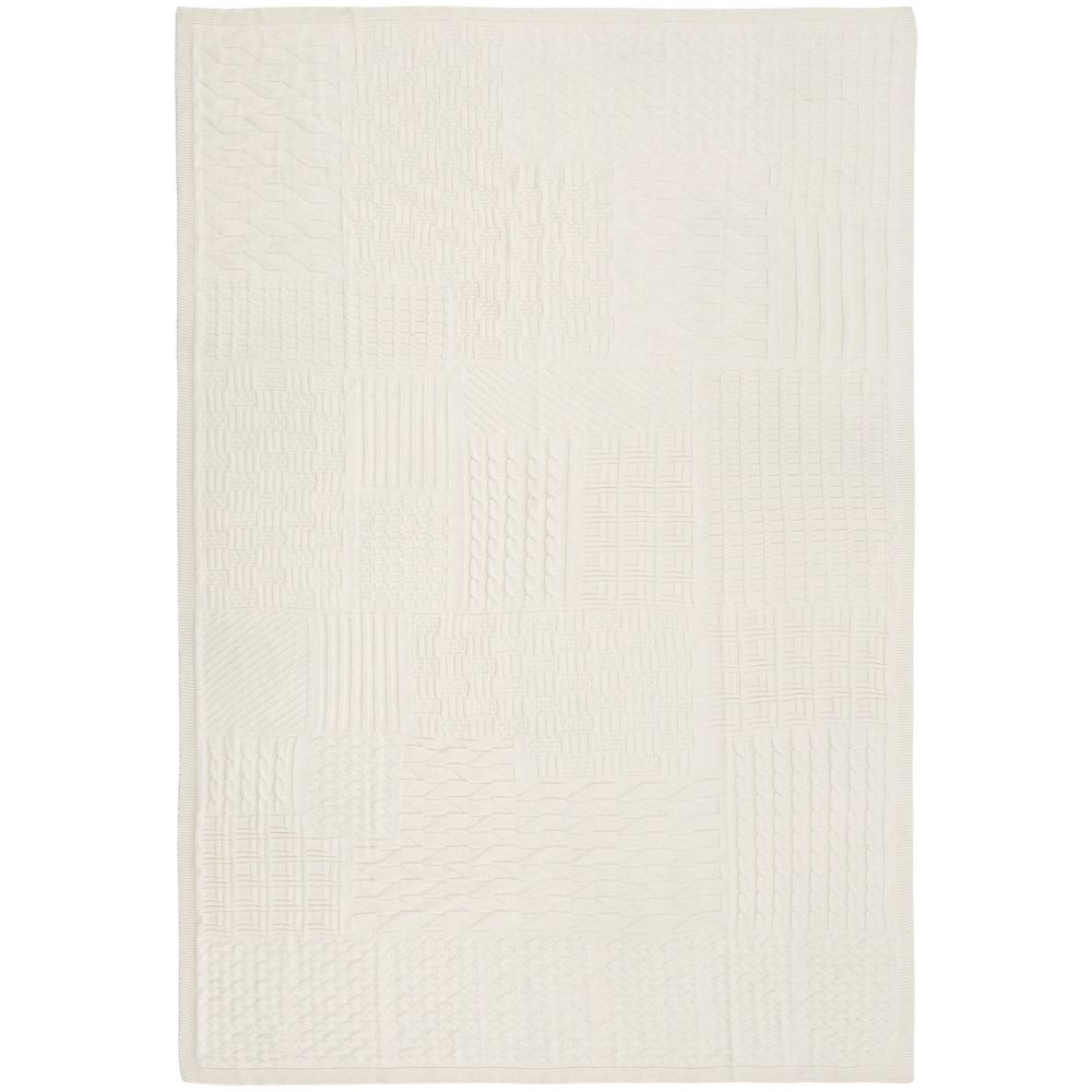 Плед Snippet, молочно-белый — изображение 3