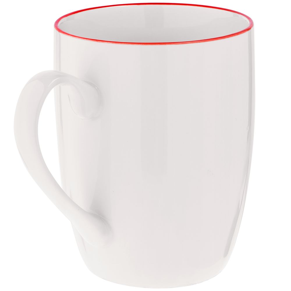 Кружка Simmy, белая с красным — изображение 3
