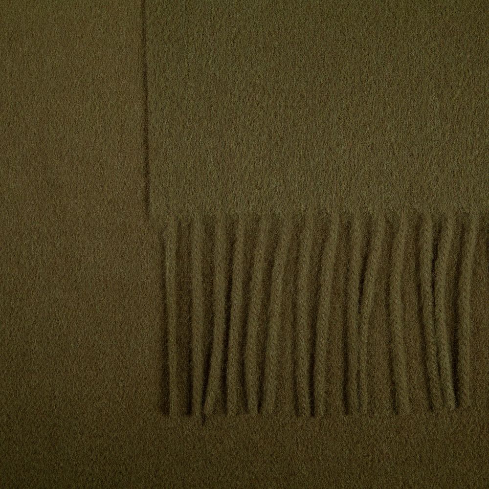 Шарф Graceful, зеленый (оливковый) — изображение 3