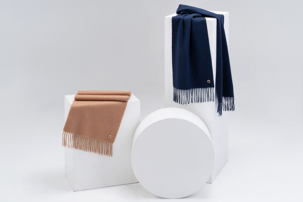 Шарф Noble, бежевый — изображение 11