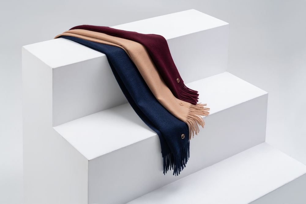 Шарф Noble, зеленый — изображение 11