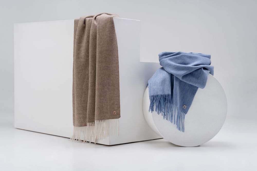 Палантин Gorgeous, голубой — изображение 11