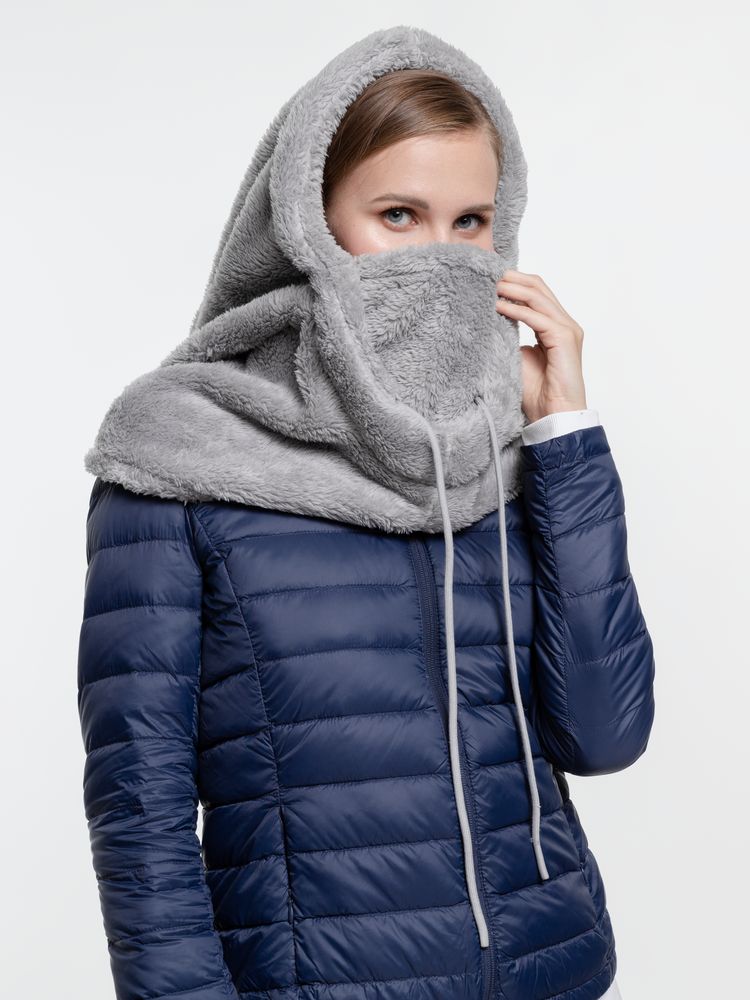 Балаклава-капюшон Flocky, серая — изображение 6