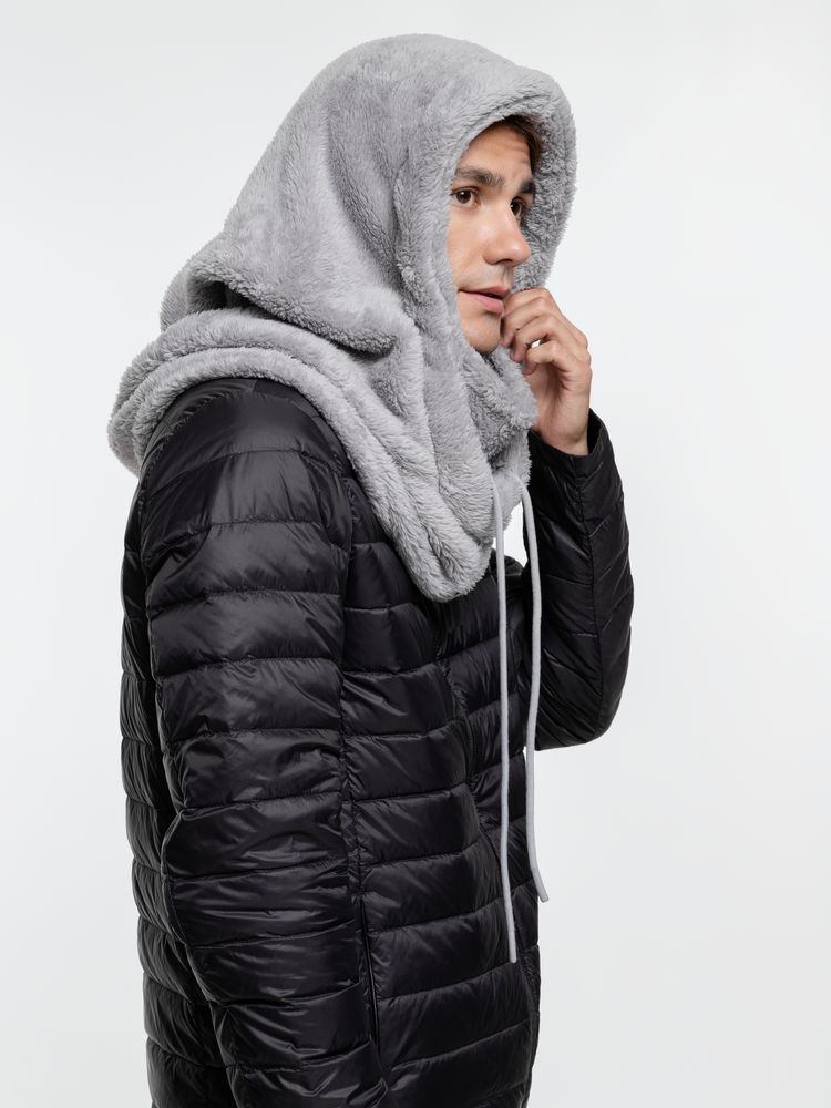 Балаклава-капюшон Flocky, серая — изображение 9