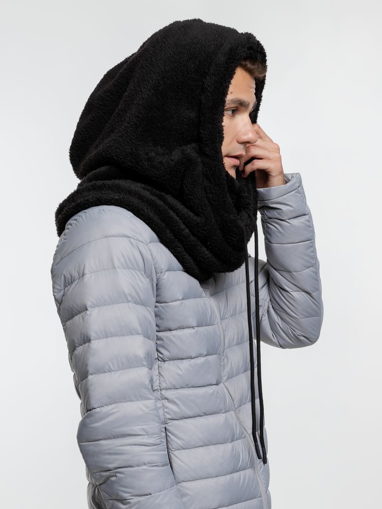 Балаклава-капюшон Flocky, черная — изображение 5