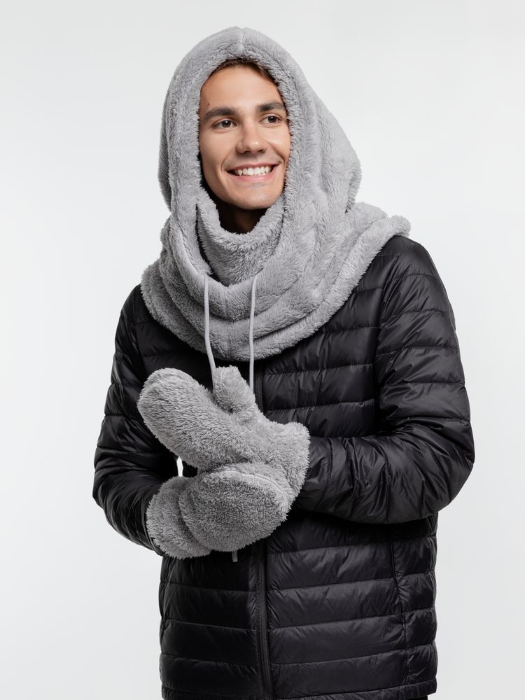 Варежки Flocky, серые — изображение 7