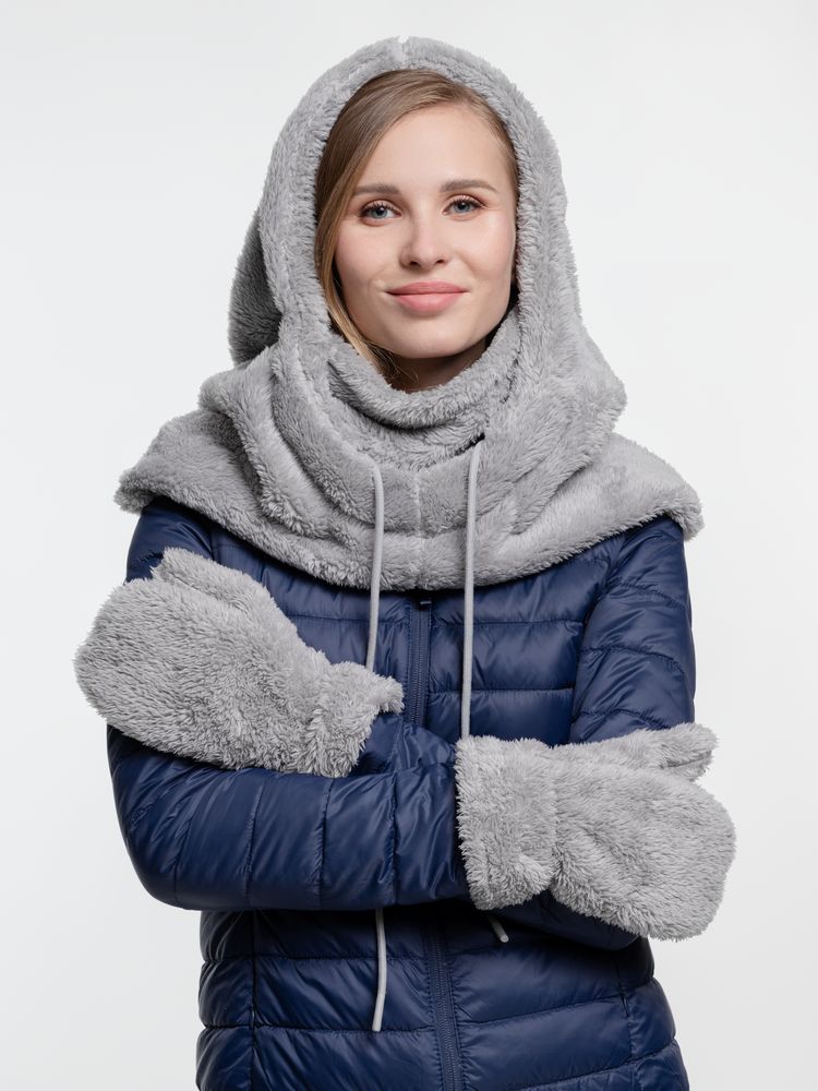 Варежки Flocky, серые — изображение 5