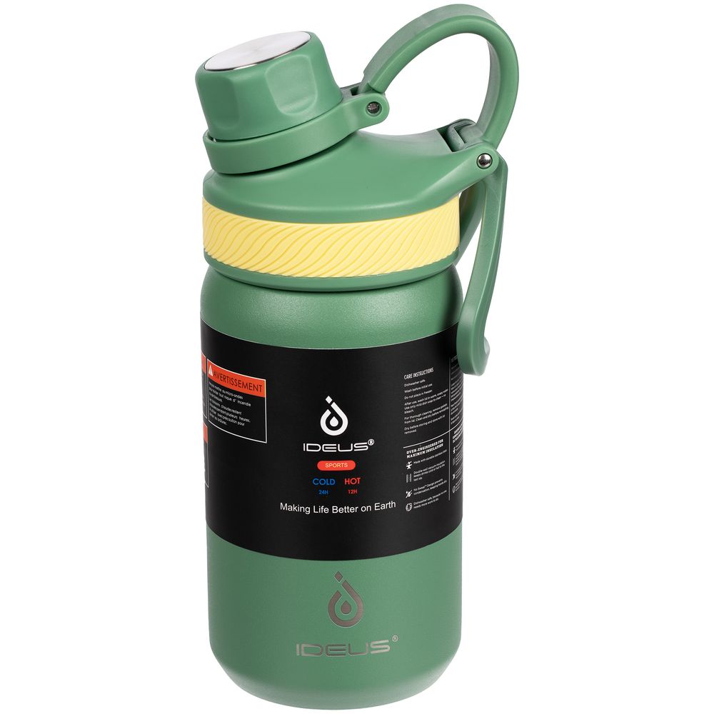 Термобутылка Fujisan 2.0, зеленая — изображение 13