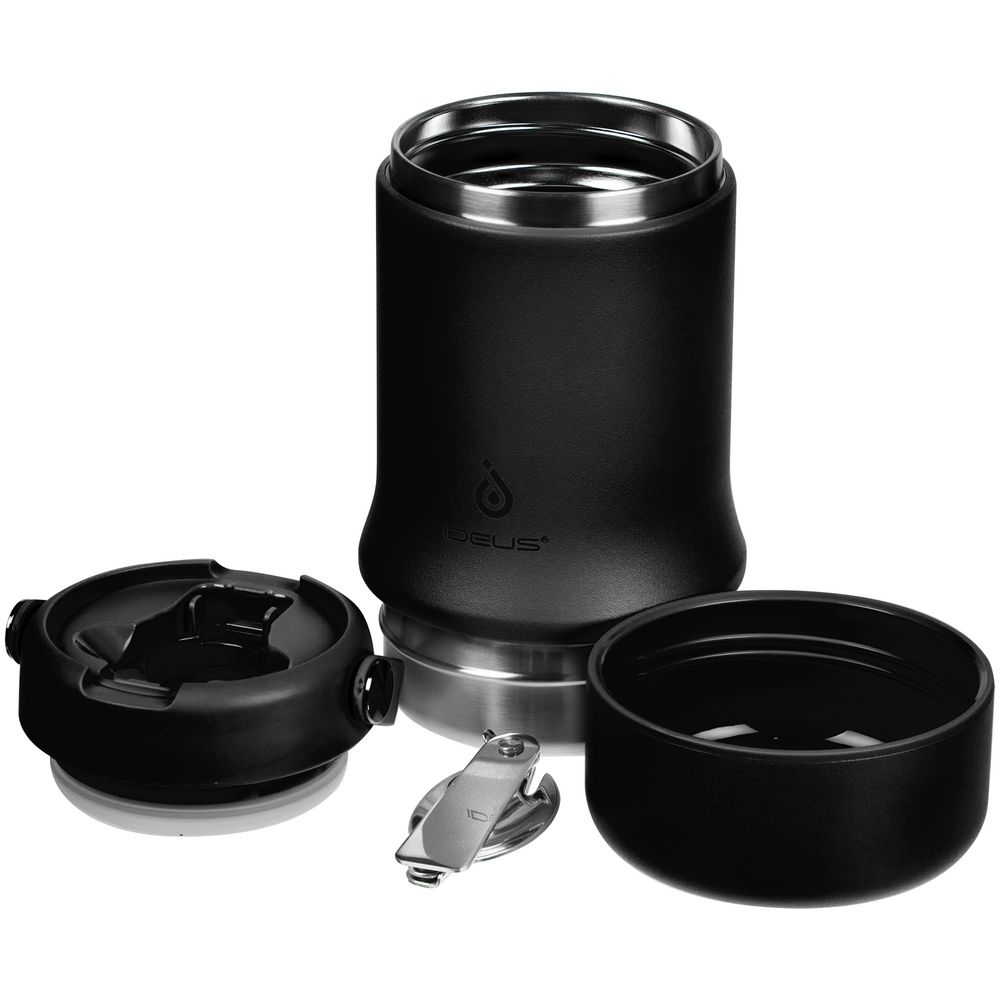 Термос для еды Tabenodo, черный — изображение 10