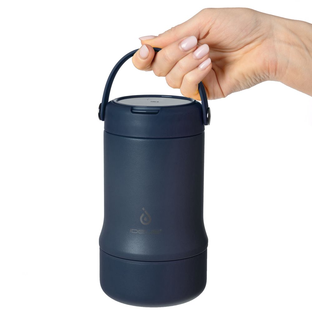 Термос для еды Tabenodo, темно-синий — изображение 11