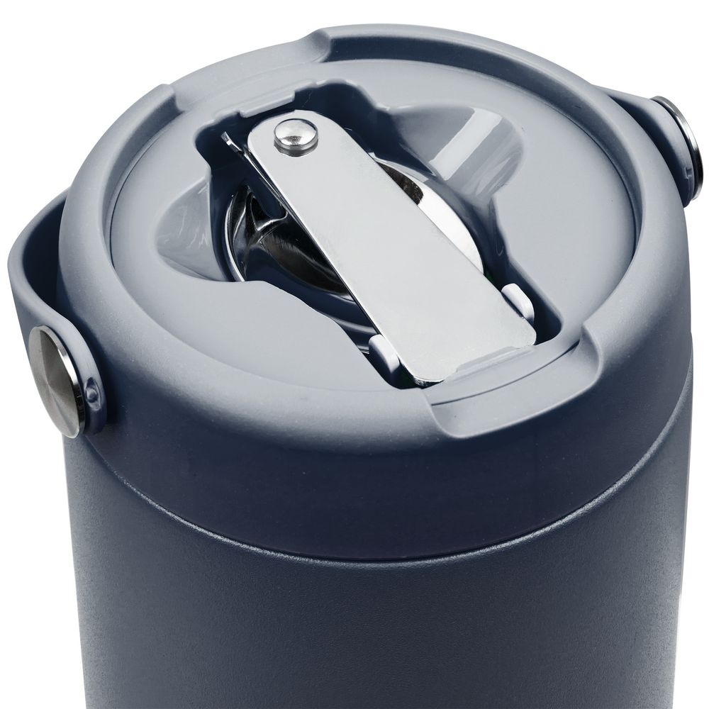 Термос для еды Tabenodo, темно-синий — изображение 5