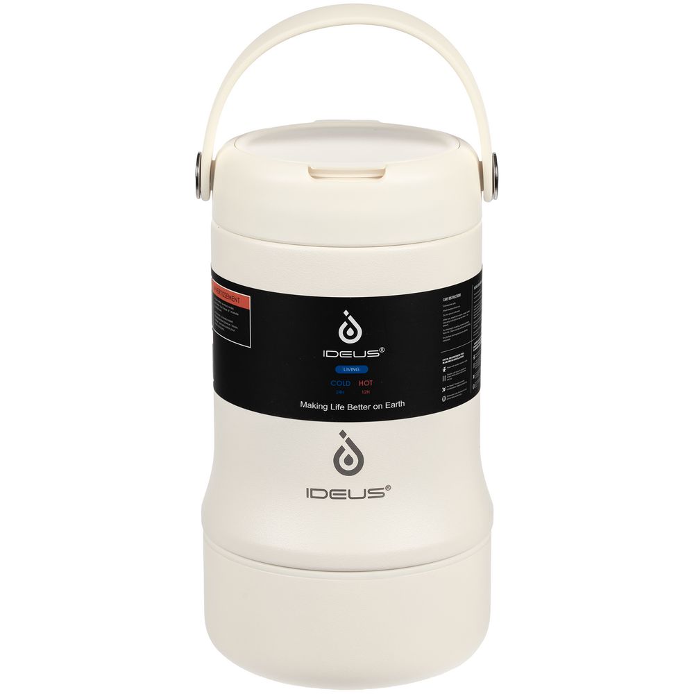 Термос для еды Tabenodo, белый (молочный) — изображение 4