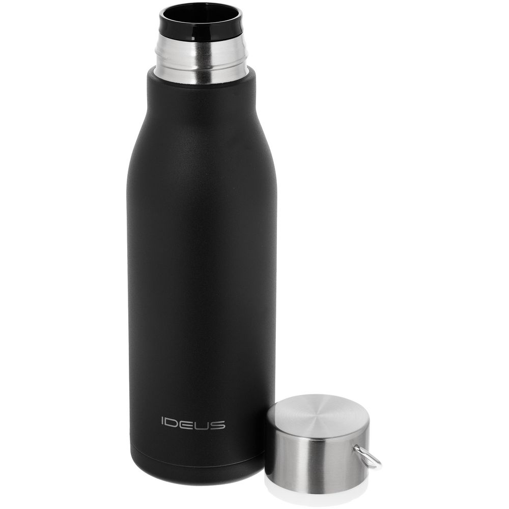 Термобутылка Tabenodo, черная — изображение 3