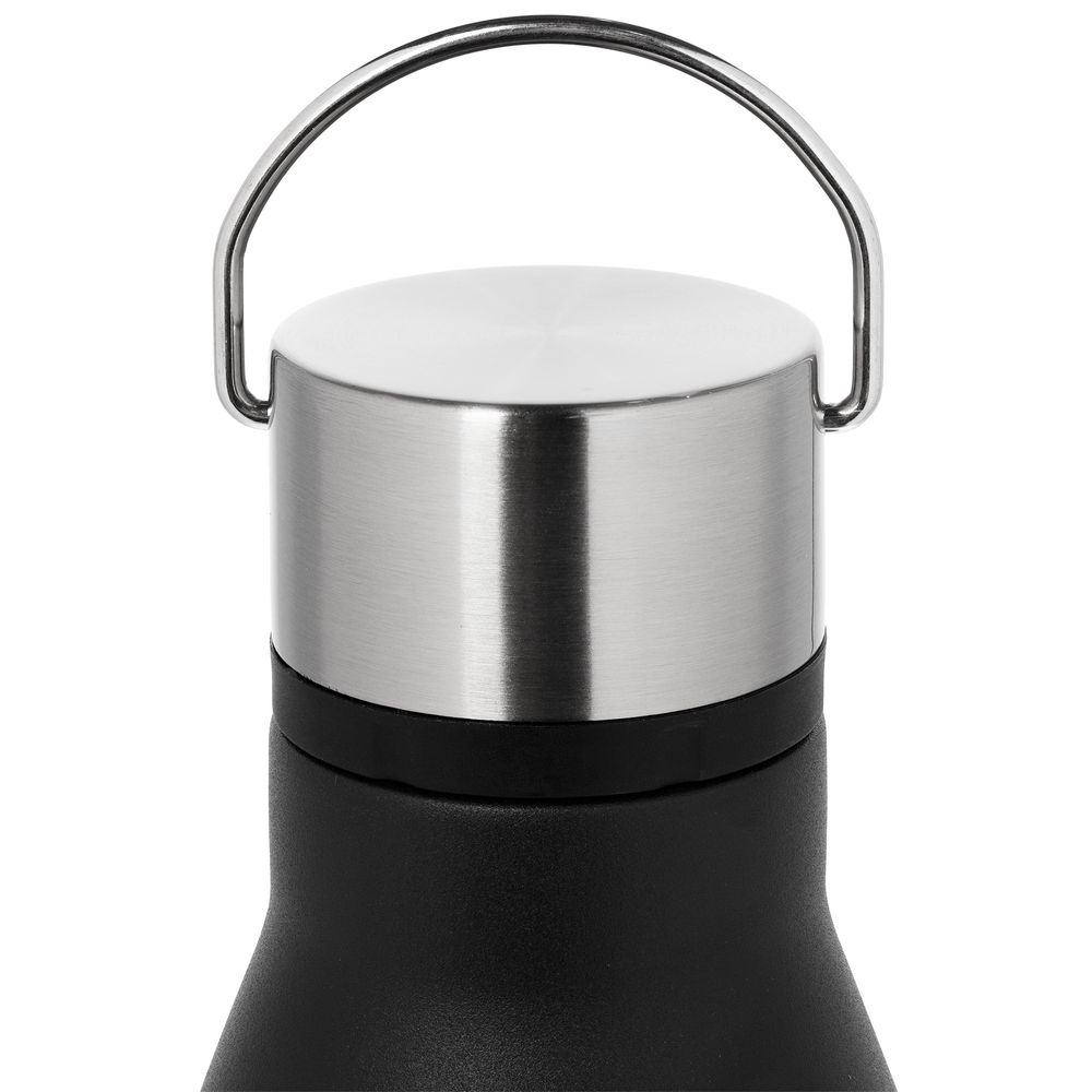 Термобутылка Tabenodo, черная — изображение 4