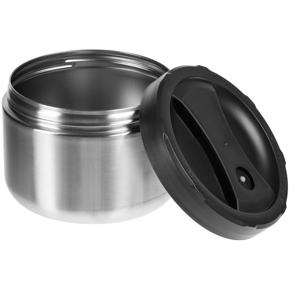 Термос для еды Jiayi в термочехле, черный — изображение 10