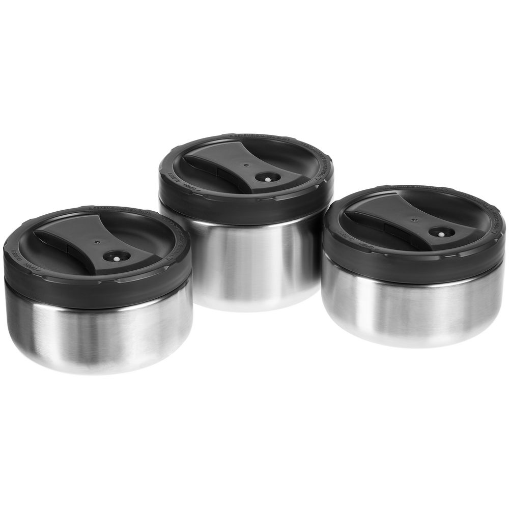 Термос для еды Jiayi в термочехле, черный — изображение 6