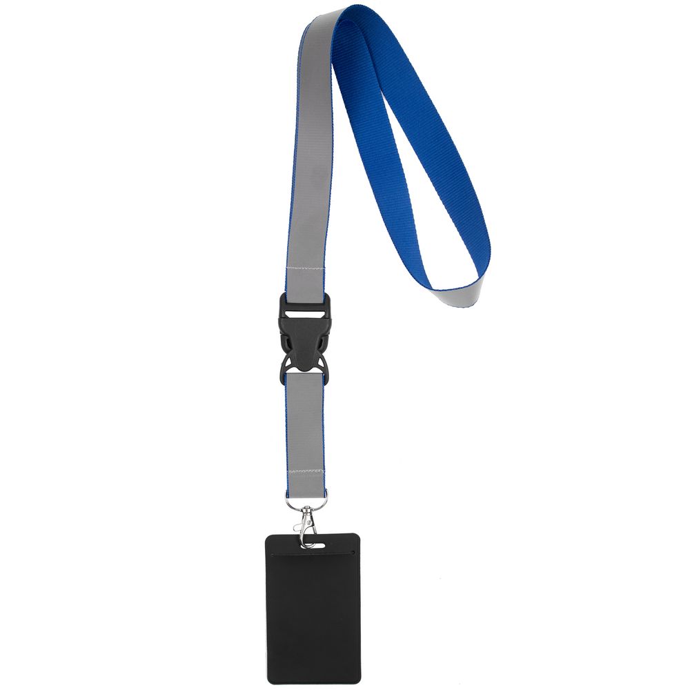 Лента светоотражающая Interlevel, синяя с серым — изображение 7