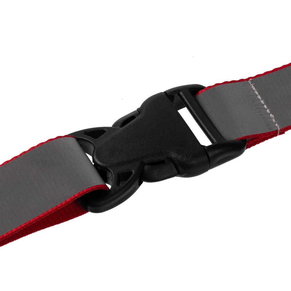 Лента светоотражающая Interlevel, красная с серым — изображение 6