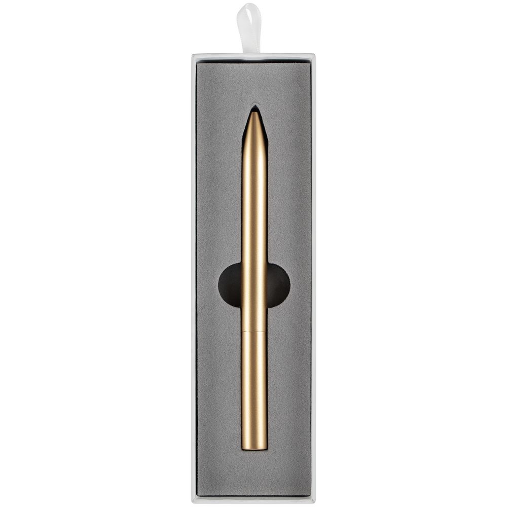 Ручка шариковая Superbia, золотистая — изображение 4