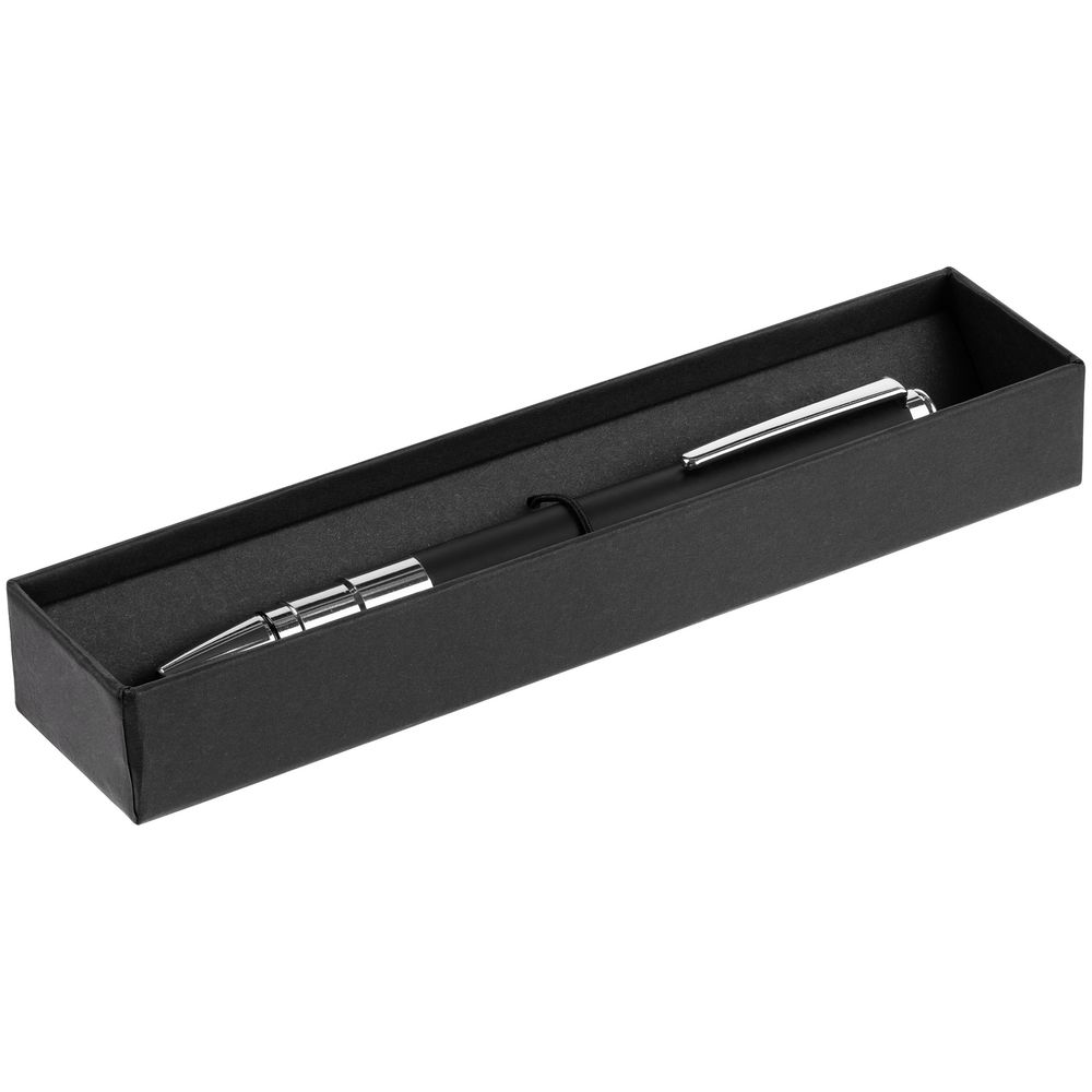 Ручка шариковая Kugel Chrome, черная — изображение 6